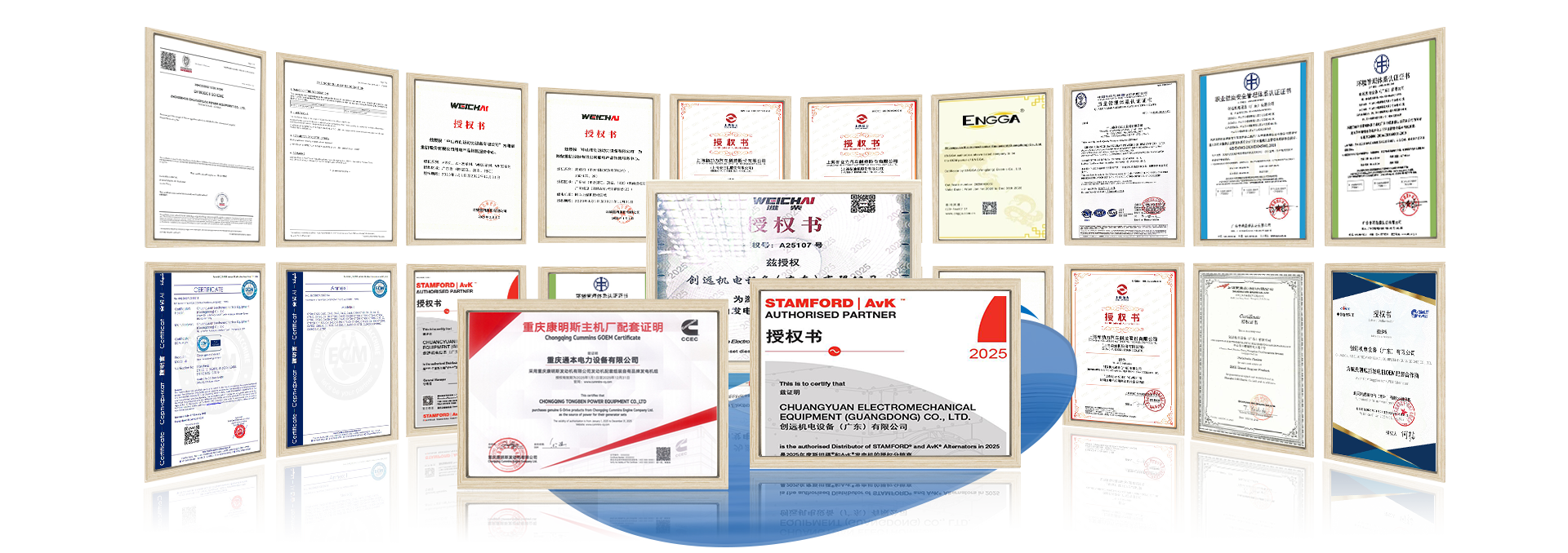Marine generator with ISO certified quality