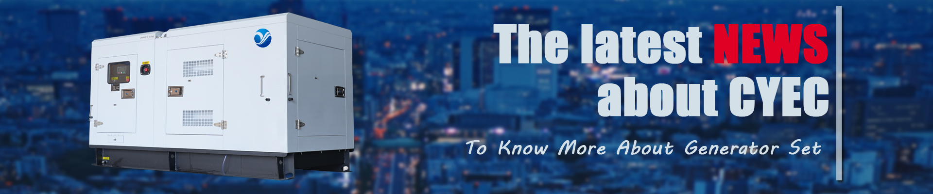 Latest news about CYEC genset