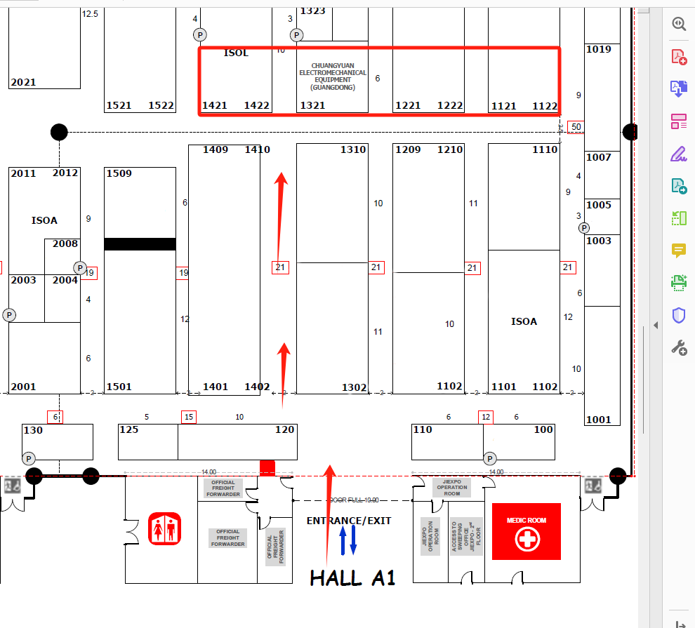 CYPOWER Booth Location
